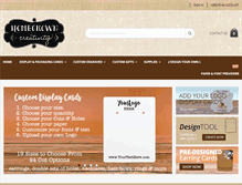 Tablet Screenshot of homegrowncreativity.com